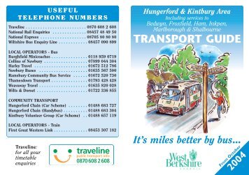 A1082 Hungerford-Kintbury v4 - West Berkshire Council