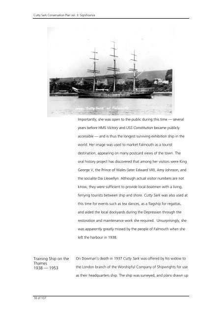 Conservation Plan 3 Significance.pdf - National Maritime Museum