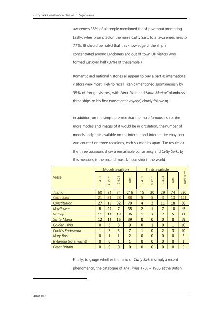 Conservation Plan 3 Significance.pdf - National Maritime Museum