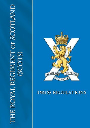 RROS Dress Regulation - Electric Scotland