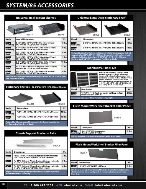 prestige console series