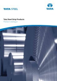 Tata Steel Strip Products Product catalogue - Tata Steel in the Lifting ...