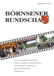 Börnsener Rundschau 182 - SPD Börnsen