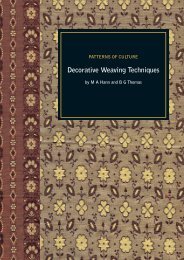 Decorative Weaving Techniques - International Textiles Archive ...