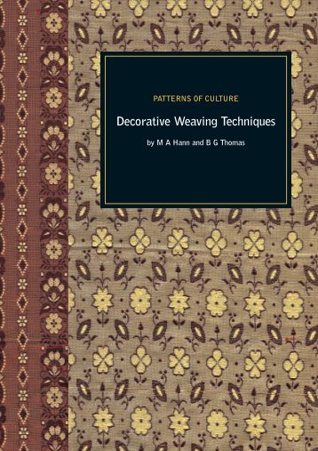 Decorative Weaving Techniques - International Textiles Archive ...