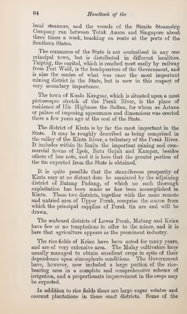 Handbook of the federated Malay states - Sabrizain.org