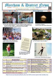 and St. Luke's Parish Page - Marcham and District News