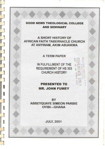 History of African Faith Tabernacle Church.pdf - Global Anabaptist Wiki