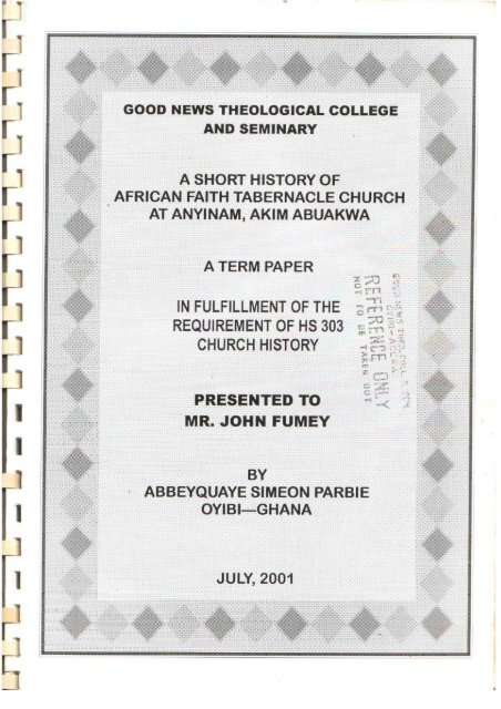 History of African Faith Tabernacle Church.pdf - Global Anabaptist Wiki