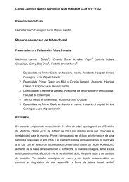 HOSPITAL DOCENTE UNIVERSITARIO - Correo Científico Médico