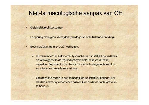 Orthostatische hypotensie bij Ouderen