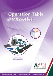 Operation Table Accessories - Anetic Aid