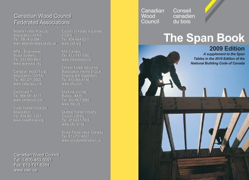 The Span Book Canadian Wood Council