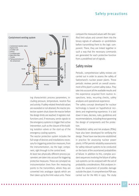 Technology and Operation - Kernkraftwerk Gösgen