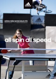 Download adidas table tennis leisure catalogue 2011/2012