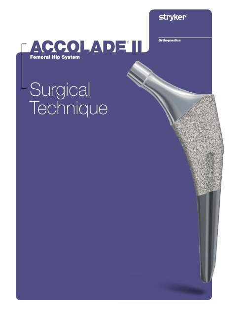 Accolade II Surgical Guide