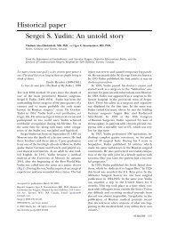 Historical paper Sergei S. Yudin - Deutsches Herzzentrum Berlin