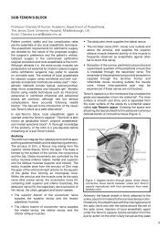 Download – Sub-Tenon's Block - Update in Anaesthesia