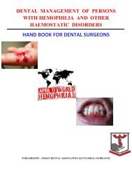 hand book for dental surgeons - Indian Dental Association ...