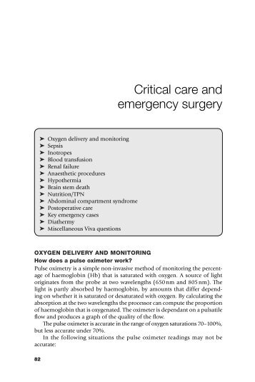 Free chapter from FRCS General Surgery Viva - Radcliffe Health