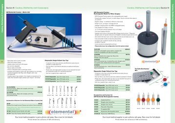 Section N Cautery, Diathermy and Cryosurgery ... - Medilink Services