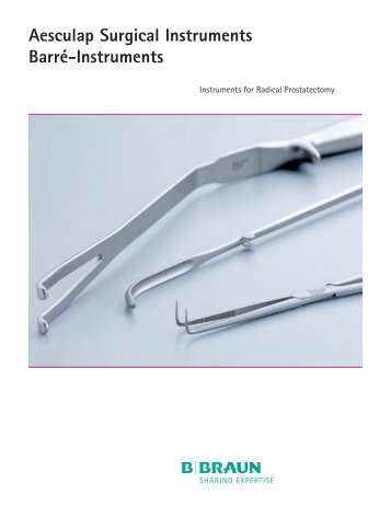 Aesculap Surgical Instruments Barré-Instruments