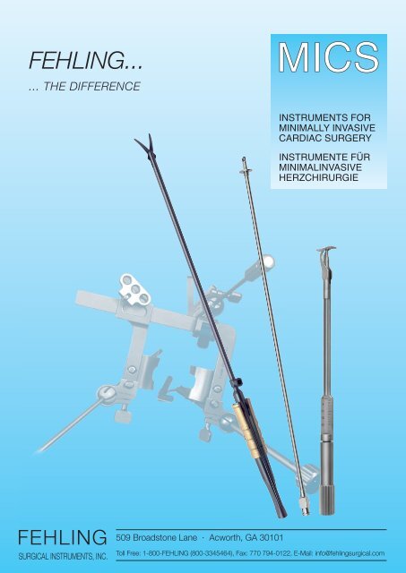 MICS/9 - Fehling Surgical Instruments