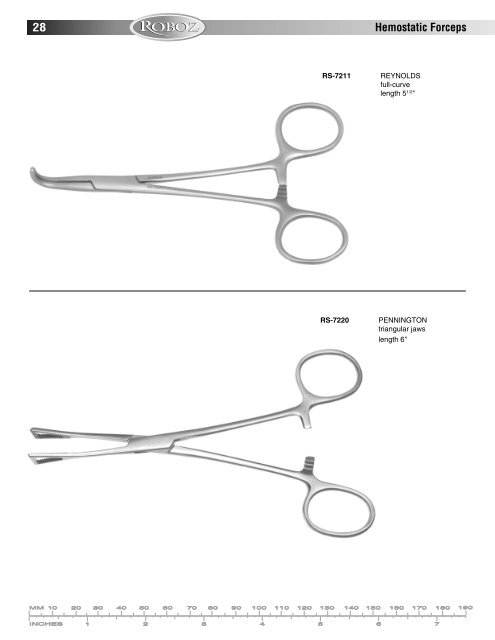 Tweezers & Forceps Catalog - Roboz Surgical Instrument Co.