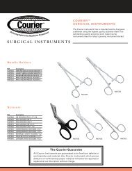 SURGICAL INSTRUMENTS - American Hospital Supply