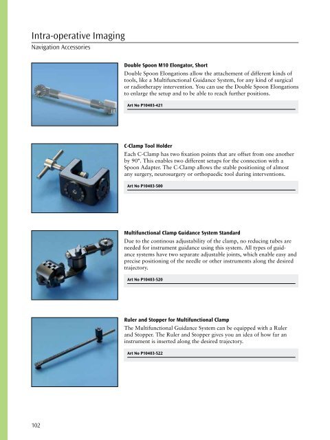 Intra-operatIve ImagIng Stereotactic NeuroSurgery ELEKTA ... - Rta