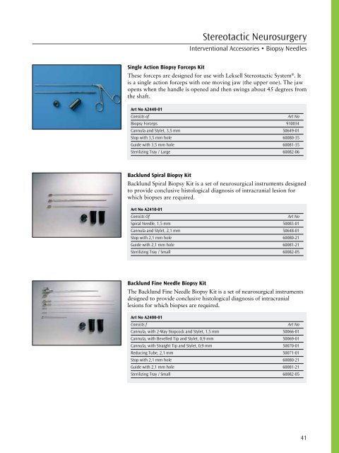 Intra-operatIve ImagIng Stereotactic NeuroSurgery ELEKTA ... - Rta