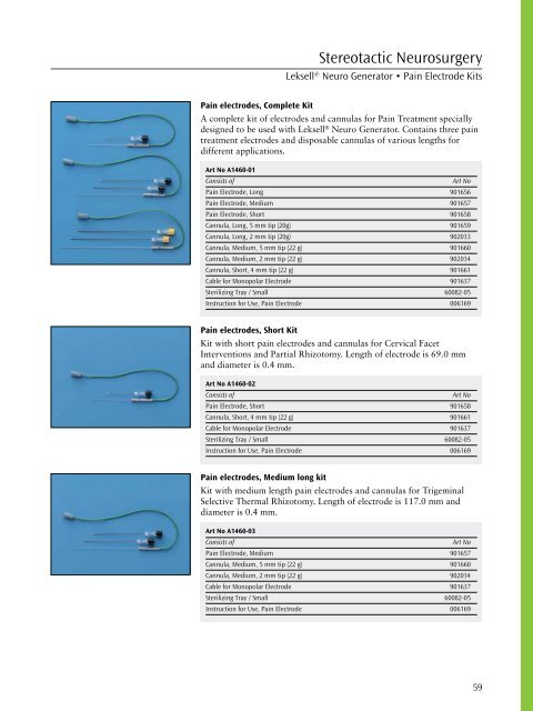 Intra-operatIve ImagIng Stereotactic NeuroSurgery ELEKTA ... - Rta