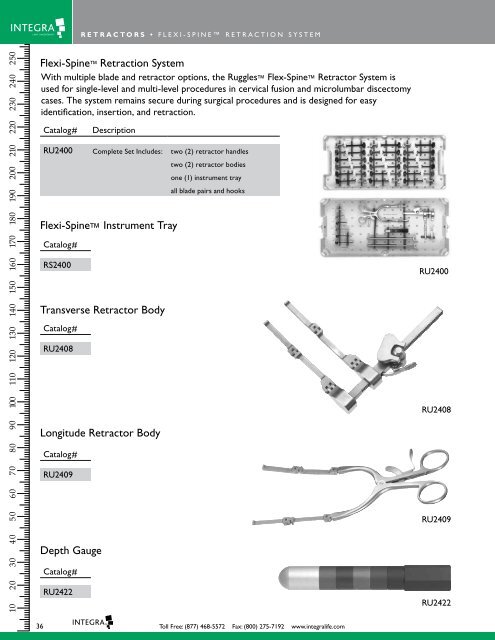 Integra™ Ruggles™-Redmond™ - Integra LifeSciences