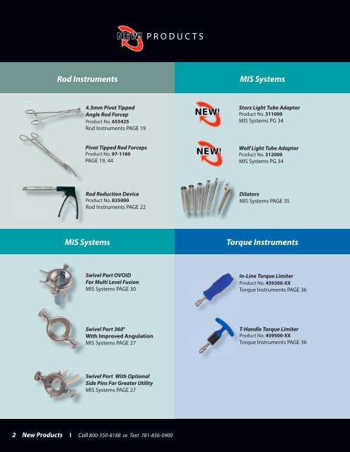 SURGICAL INSTRUMENTS - Spine Surgical Innovations