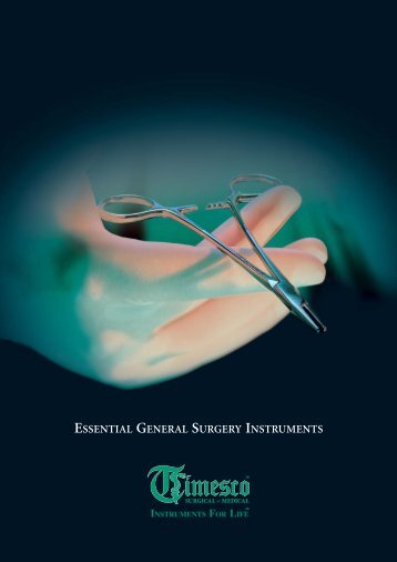 Essential General Instruments Brochure - Timesco