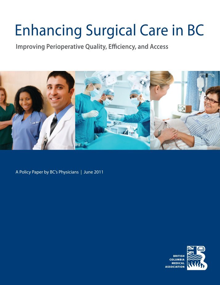 surgical care improvement surgical care improvement
