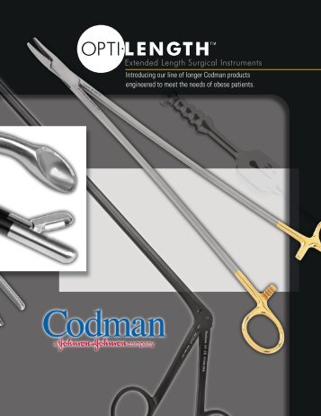 Extended Length Surgical Instruments - NW Medical