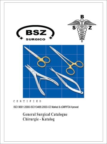 Surgical Instruments - BSZ Surgico