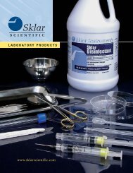 Sklar Scientific Catalog - Sklar Surgical Instruments