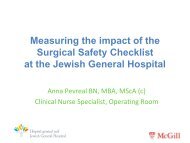 The Surgical Safety Checklist - Safer Healthcare Now!