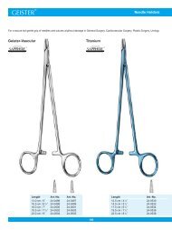 Needle Holders Geister-Vascular Titanium