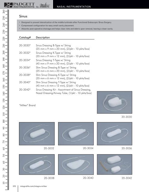 Padgett Catalog - Integra Miltex