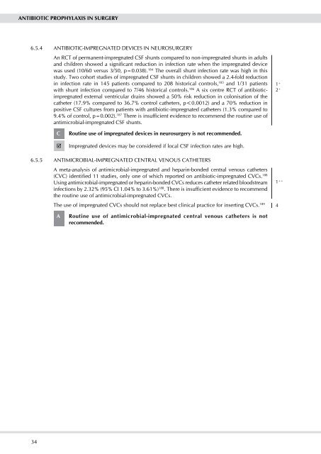 Antibiotic prophylaxis in surgery. (SIGN Guideline No 104)