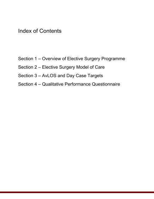 Elective Surgery Programme Implementation Support Guide