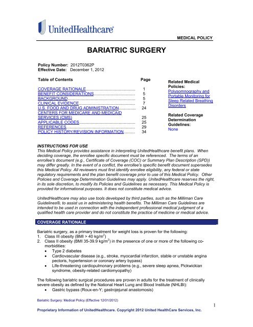 Private Health Insurance That Covers Bariatric Surgery Uk