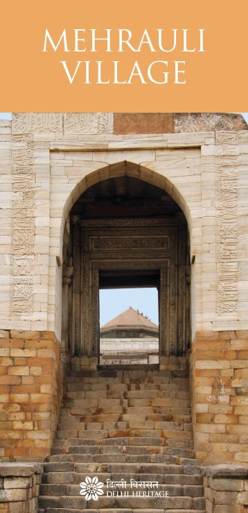 Mehrauli Village (pdf) - World Monuments Fund