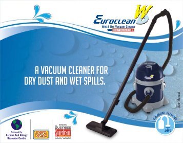 A Vacuum Cleaner For Dry Dust And Wet - Eureka Forbes