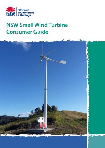 NSW Small Wind Turbine Consumer Guide - Department of ...