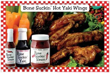 Bone Suckin' Hot Yaki Wings