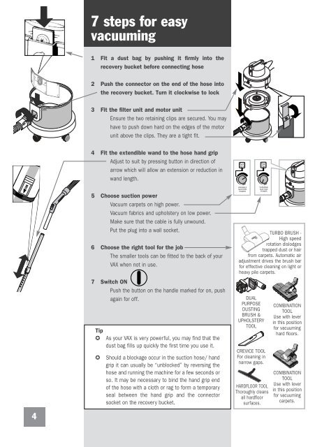 Easyguide Family Vax:Easyguide Family Vax - Vax Appliances